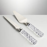 Celebration Cake & Knife Server 2PCS